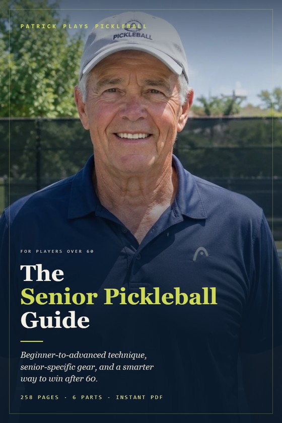 The Senior Pickleball Guide book cover